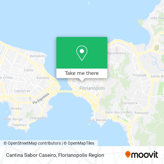 Mapa Cantina Sabor Caseiro