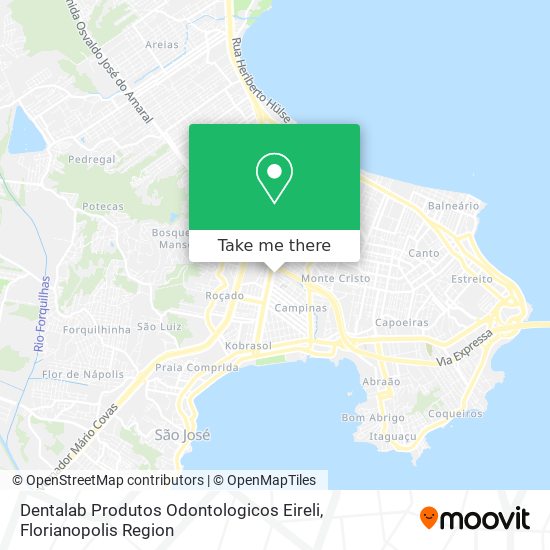 Dentalab Produtos Odontologicos Eireli map