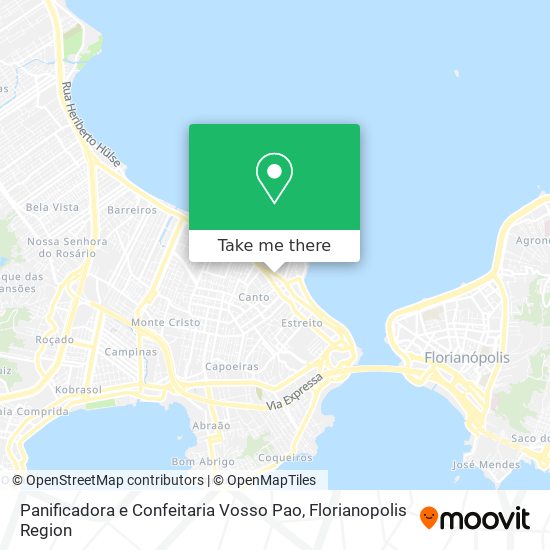 Panificadora e Confeitaria Vosso Pao map