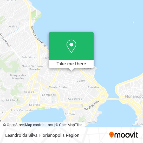 Leandro da Silva map