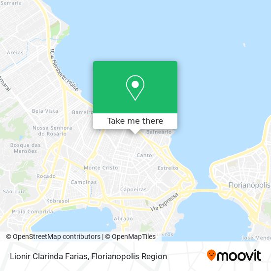 Lionir Clarinda Farias map