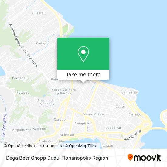 Dega Beer Chopp Dudu map