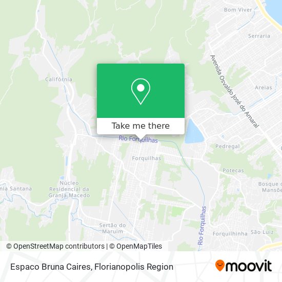 Espaco Bruna Caires map