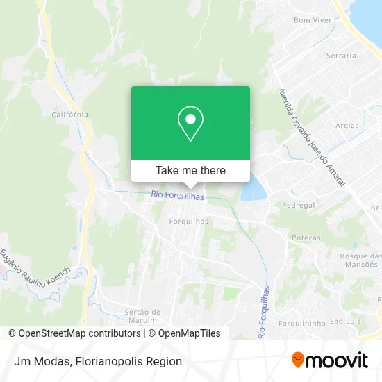 Jm Modas map