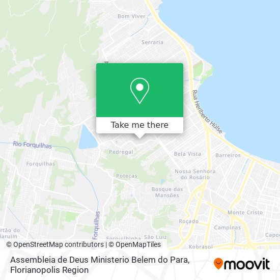 Assembleia de Deus Ministerio Belem do Para map