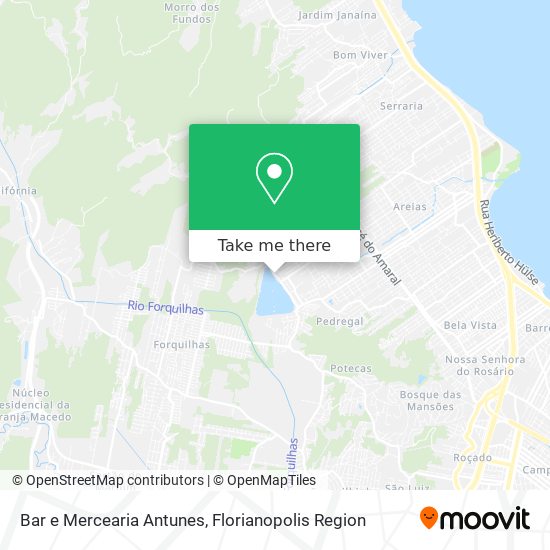 Bar e Mercearia Antunes map