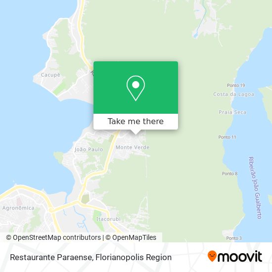 Restaurante Paraense map