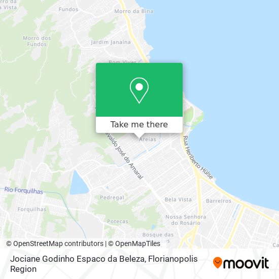 Jociane Godinho Espaco da Beleza map