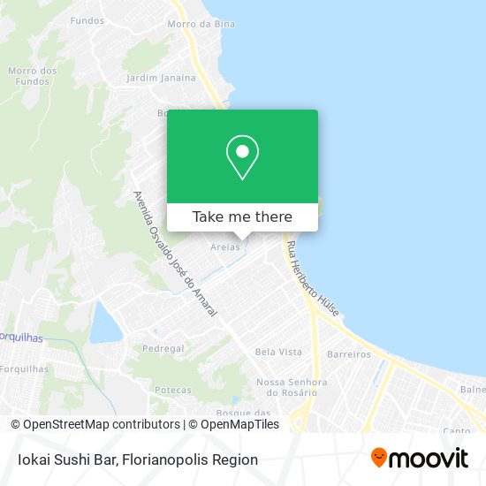 Mapa Iokai Sushi Bar