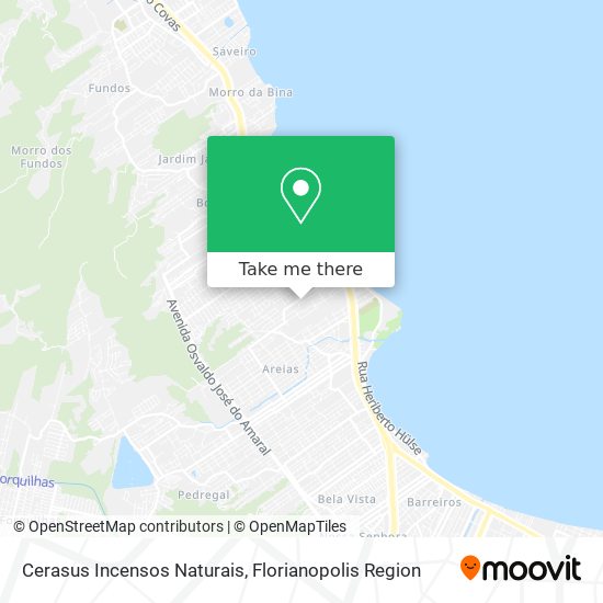 Cerasus Incensos Naturais map