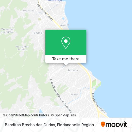 Benditas Brecho das Gurias map