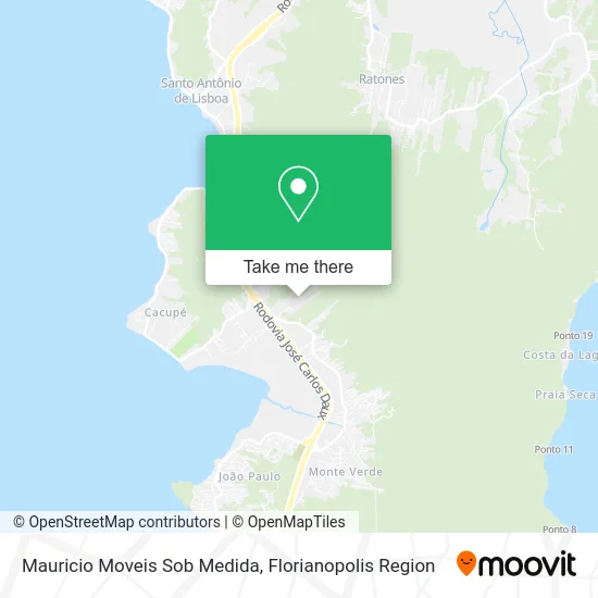 Mauricio Moveis Sob Medida map