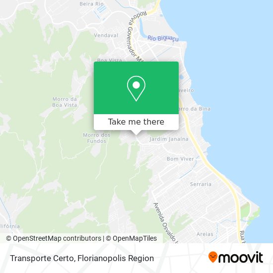 Transporte Certo map