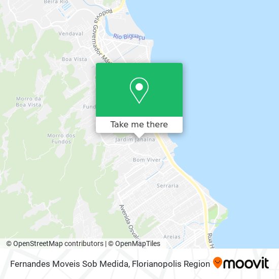 Fernandes Moveis Sob Medida map