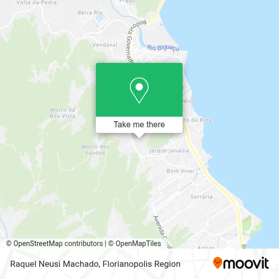 Raquel Neusi Machado map