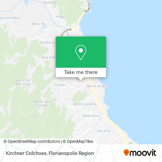 Kirchner Colchoes map