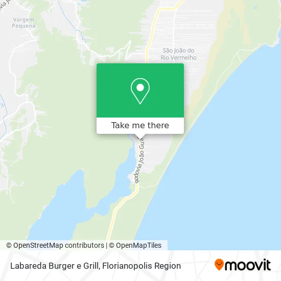 Labareda Burger e Grill map