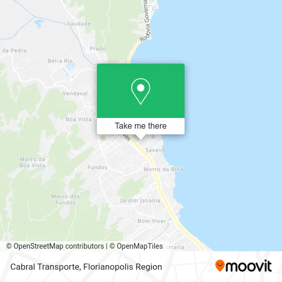 Cabral Transporte map