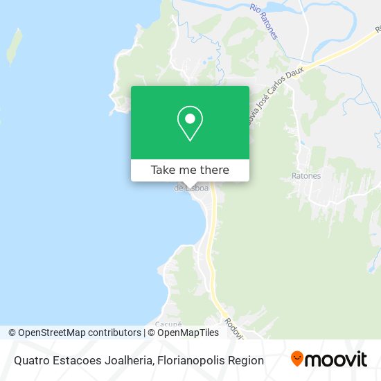 Quatro Estacoes Joalheria map