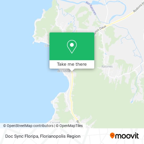 Doc Sync Floripa map