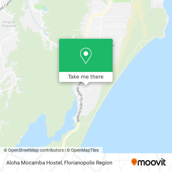 Aloha Mocamba Hostel map