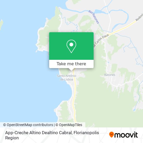 App-Creche Altino Dealtino Cabral map