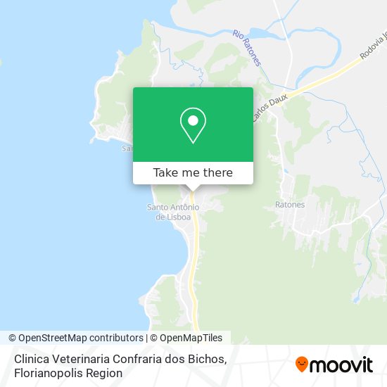 Clinica Veterinaria Confraria dos Bichos map