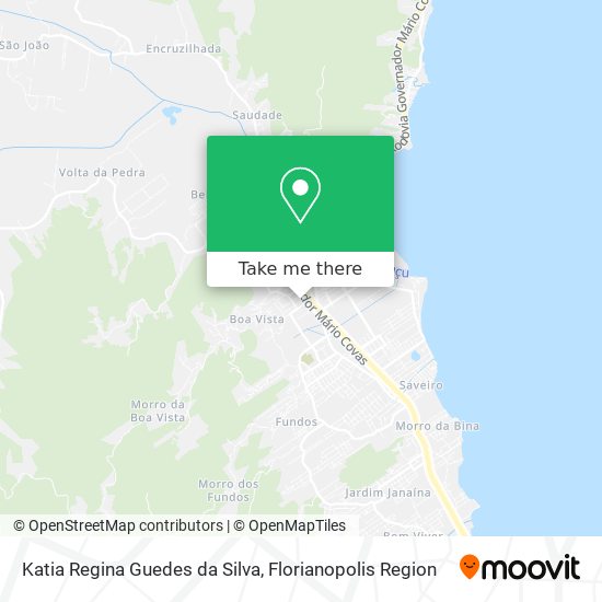 Katia Regina Guedes da Silva map