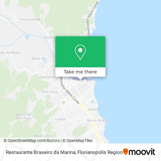 Restaurante Braseiro da Marina map