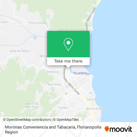 Moronas Conveniencia and Tabacaria map