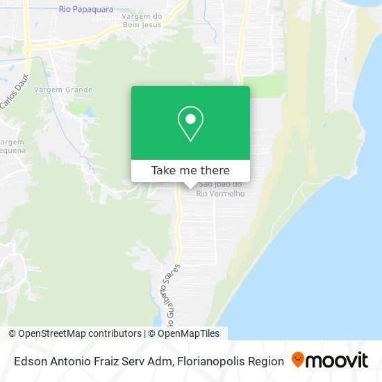 Edson Antonio Fraiz Serv Adm map
