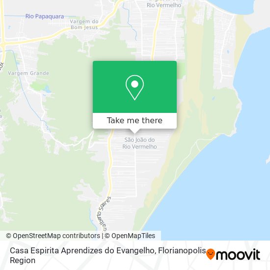 Casa Espirita Aprendizes do Evangelho map