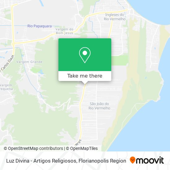 Luz Divina - Artigos Religiosos map