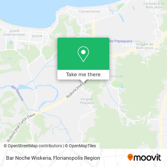 Bar Noche Wiskeria map