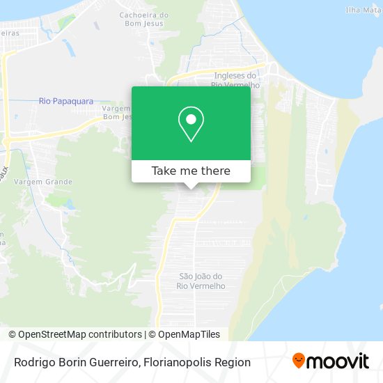 Rodrigo Borin Guerreiro map
