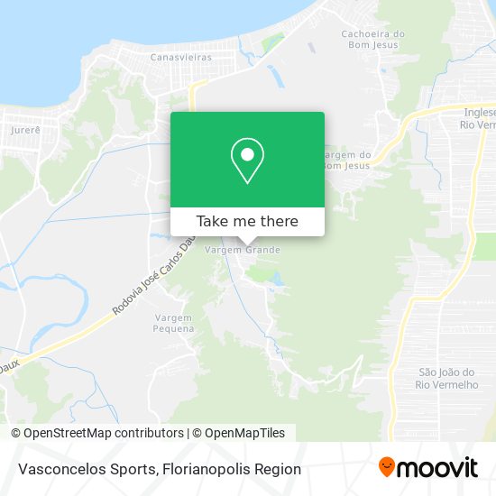 Vasconcelos Sports map