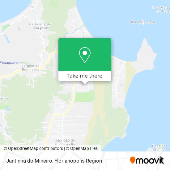 Jantinha do Mineiro map