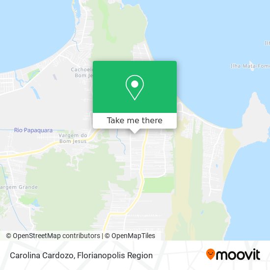 Carolina Cardozo map