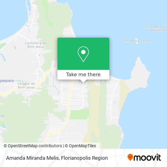 Amanda Miranda Melis map