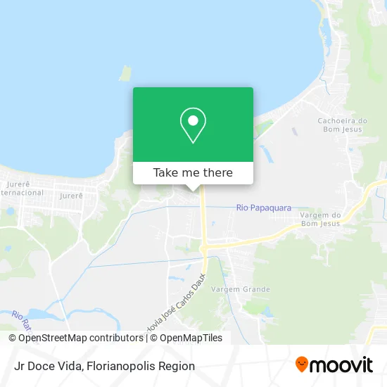 Jr Doce Vida map