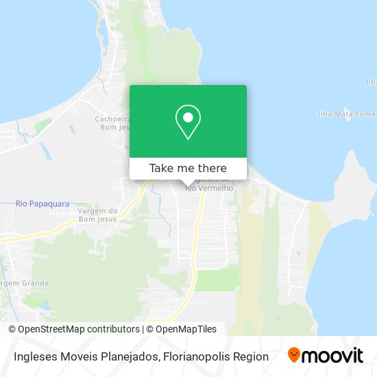 Ingleses Moveis Planejados map
