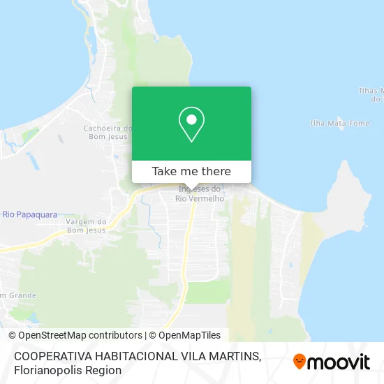 COOPERATIVA HABITACIONAL VILA MARTINS map