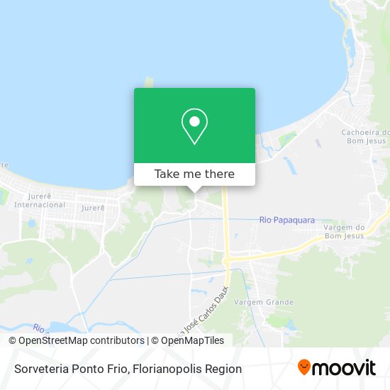 Sorveteria Ponto Frio map
