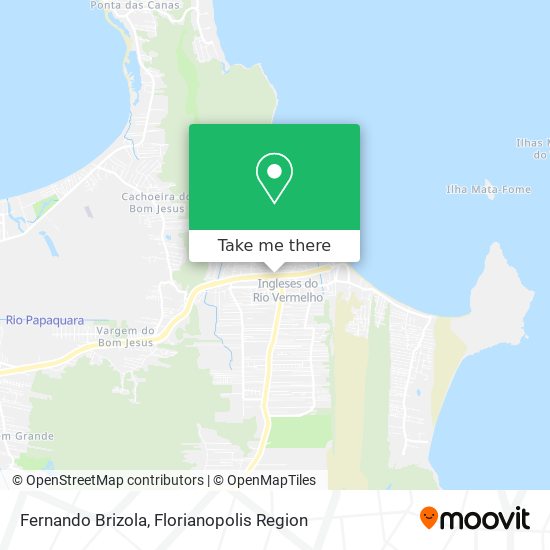 Fernando Brizola map