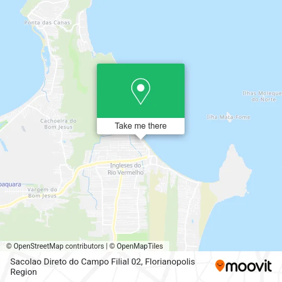 Sacolao Direto do Campo Filial 02 map