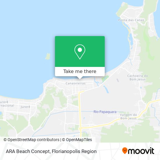 Mapa ARA Beach Concept