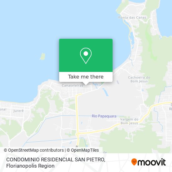 CONDOMINIO RESIDENCIAL SAN PIETRO map