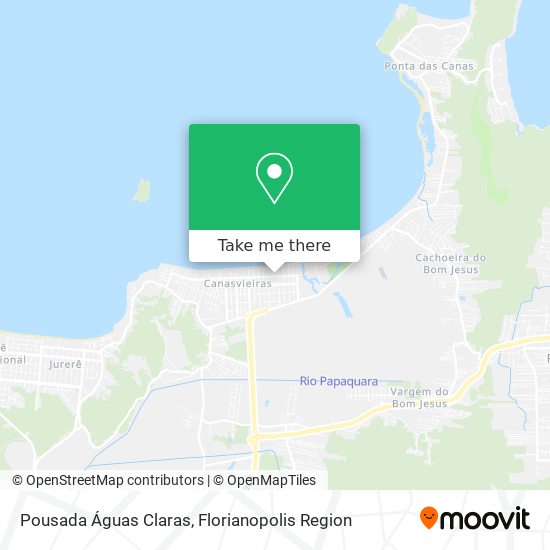 Pousada Águas Claras map