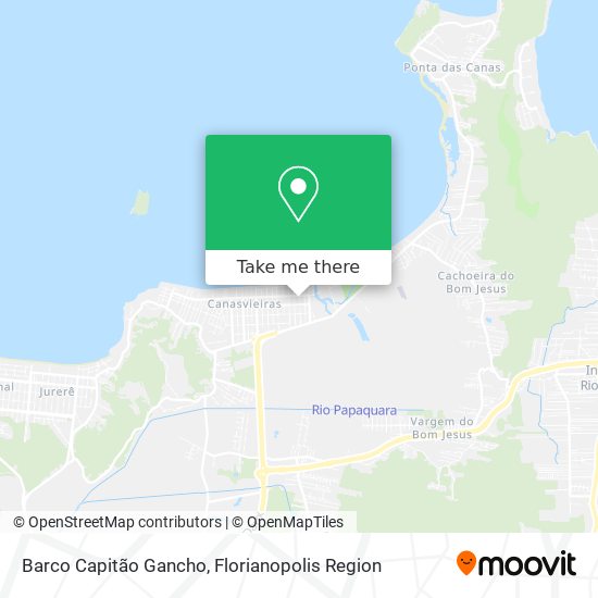 Barco Capitão Gancho map