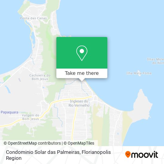 Condominio Solar das Palmeiras map